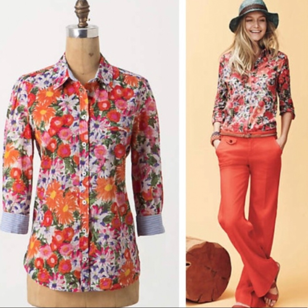 HD in Paris ‘Hanalei’ floral button down